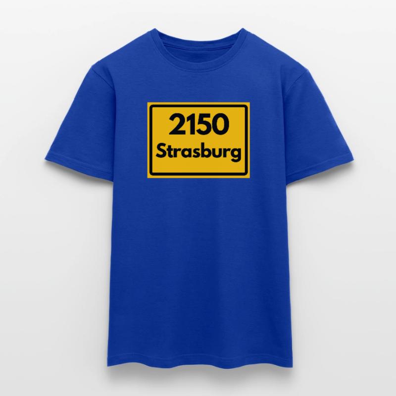 OLD POSTCODE POSTCODE RETRO 2150 STRASBURG HEIMAT Men's T-Shirt
