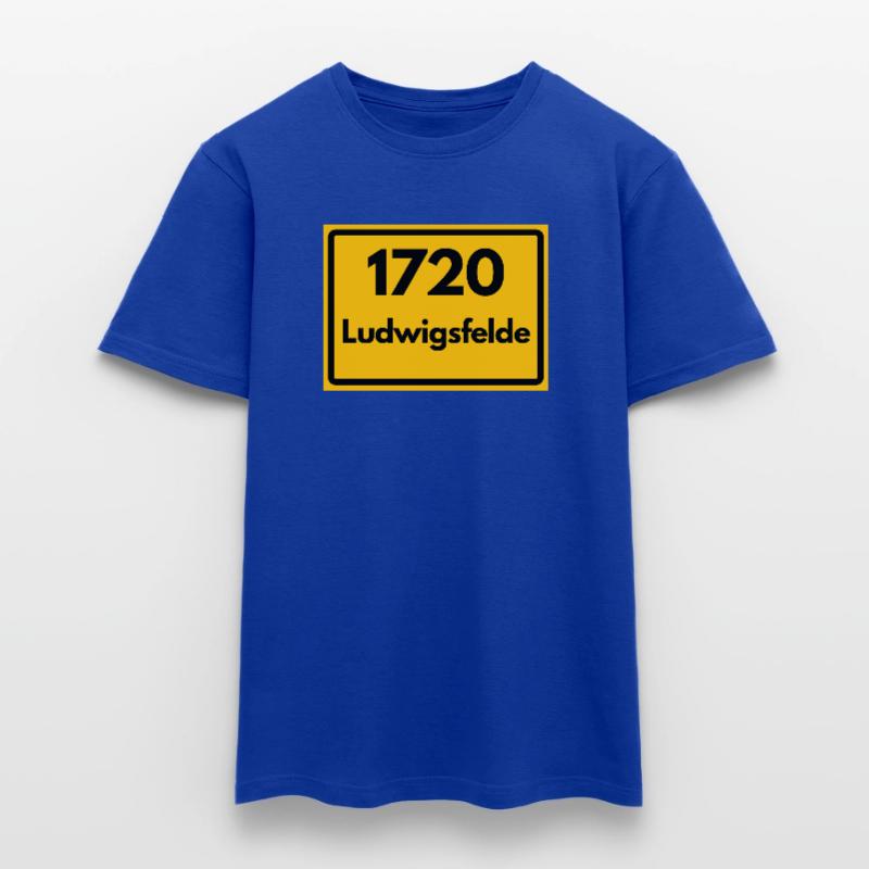 OLD POSTCODE POSTCODE RETRO 1720 LUDWIGSFELDE Men's T-Shirt