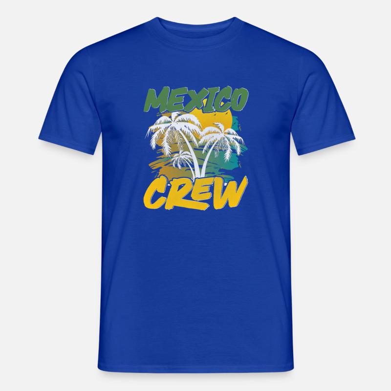 Mexiko Crew - Männer T-Shirt - Dunkelblau