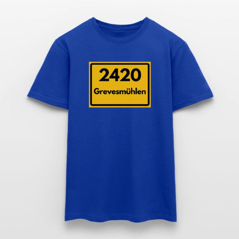 OLD POSTCODE POSTCODE RETRO 2420 GREVESMÜHLEN Men’s T-shirt