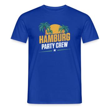 Équipe de la fête de Hambourg - T-shirt homme - bleu foncé - Devant - AI Model Male 178 light (178cm)