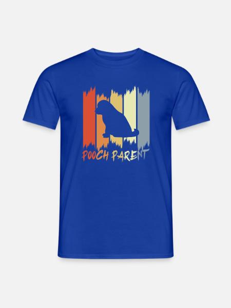 Hundebesitzer - Männer T-Shirt - Dunkelblau