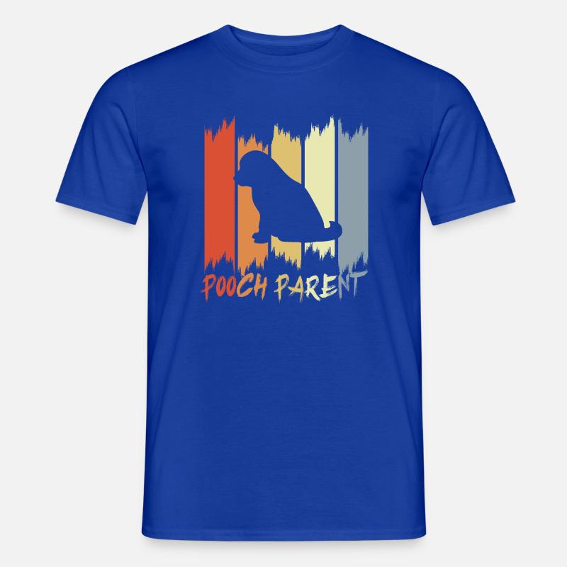 Propriétaire de chien - T-shirt homme - bleu foncé