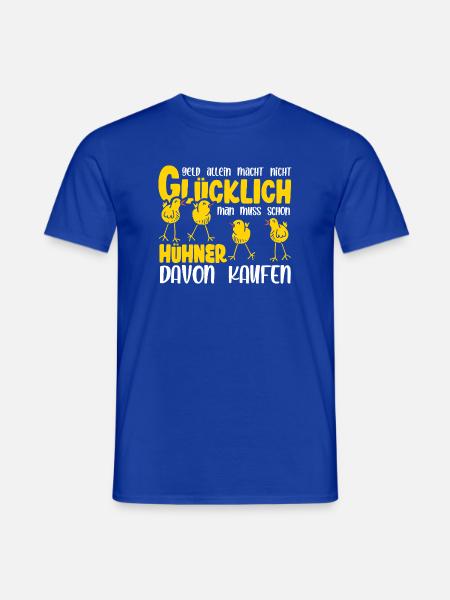 Hühnerflüsterer Huhn Hühnerhalter Hühner - Männer T-Shirt - Dunkelblau