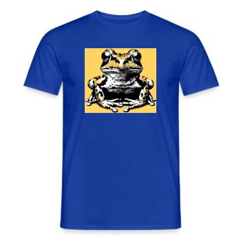 grenouille - T-shirt homme - bleu foncé - Devant - AI Model Male 178 light (178cm)