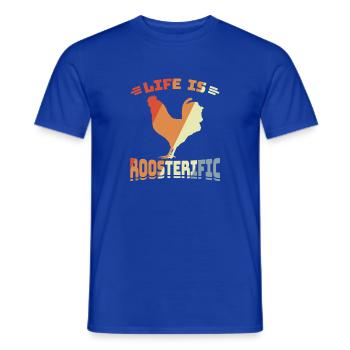 Farm Witz - T-shirt homme - bleu foncé - Devant - AI Model Male 178 light (178cm)