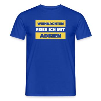 Adrien als Spruch - Männer T-Shirt - Dunkelblau - Vorne - AI Model Male 178 light (178cm)