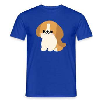 Charmant Épagneu - T-shirt homme - bleu foncé - Devant - AI Model Male 178 light (178cm)