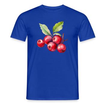 Cranberry Kostüm Karneval Fasching Rot Cranberries - Männer T-Shirt - Dunkelblau - Vorne - AI Model Male 178 light (178cm)