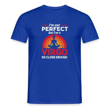 Sternzeichen Jungfrau - Männer T-Shirt - Dunkelblau - Vorne - AI Model Male 178 light (178cm)