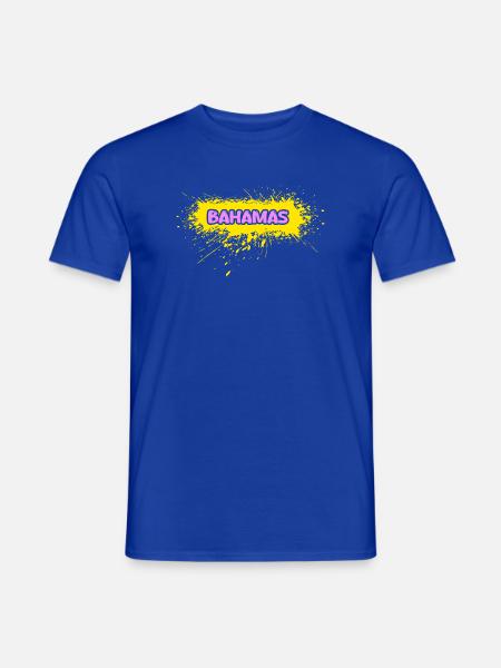 Party Bahamas - Männer T-Shirt - Dunkelblau