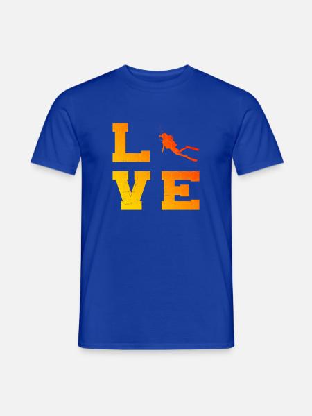 Scuba Diving Geschenkidee für Unterwasserabenteuer - Männer T-Shirt - Dunkelblau
