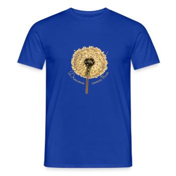 Dreams come true, Wenn Wünsche fliegen lernen - Männer T-Shirt - Dunkelblau - Vorne - AI Model Male 178 light (178cm)