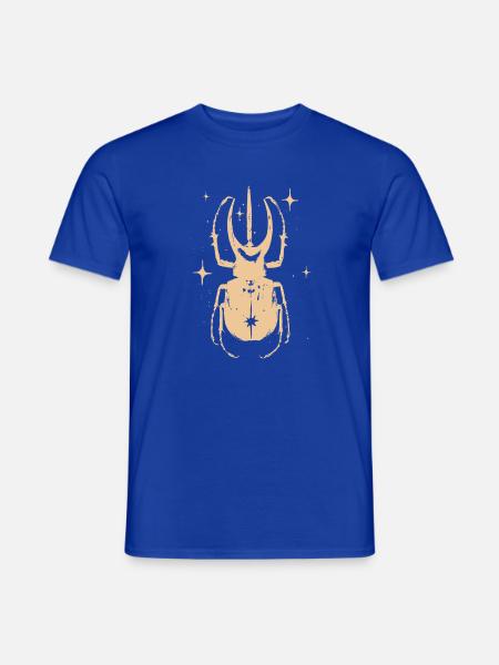 Herkuleskäfer Celestial Natur - Männer T-Shirt - Dunkelblau