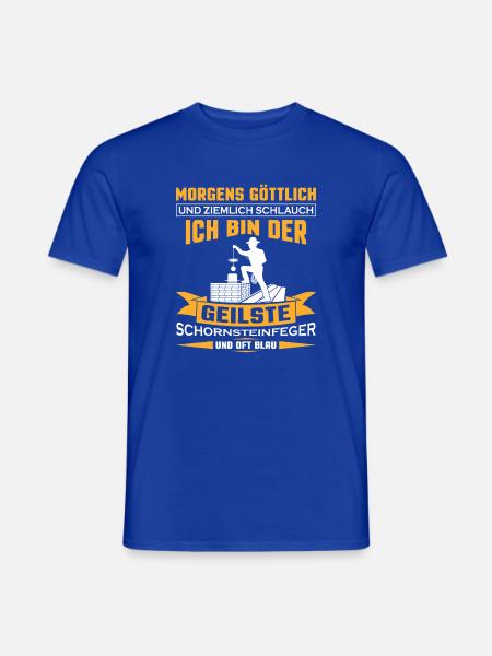 Schornsteinfeger Herren - Männer T-Shirt - Dunkelblau
