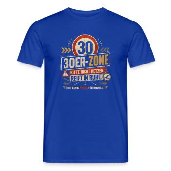 30 Geburtstag Auto Geschenk Lustiger Spruch Humor - Männer T-Shirt - Dunkelblau - Vorne - AI Model Male 178 light (178cm)