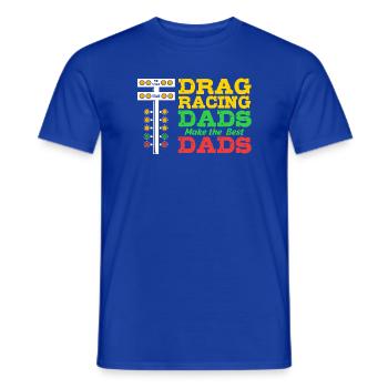 Drag Race Vater Papa Dad - Männer T-Shirt - Dunkelblau - Vorne - AI Model Male 178 light (178cm)