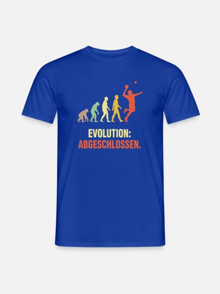 Evolution abgeschlossen Tischtennis Spruch - Männer T-Shirt - Dunkelblau