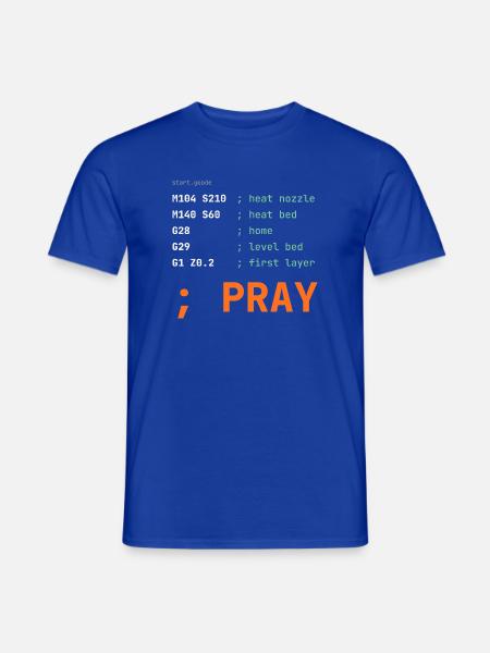 G-Code Beten - Männer T-Shirt - Dunkelblau