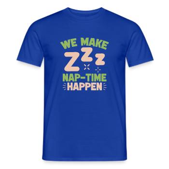 Anesthesiologist Nap-Time Happen Anesthesia - Männer T-Shirt - Dunkelblau - Vorne - AI Model Male 178 light (178cm)