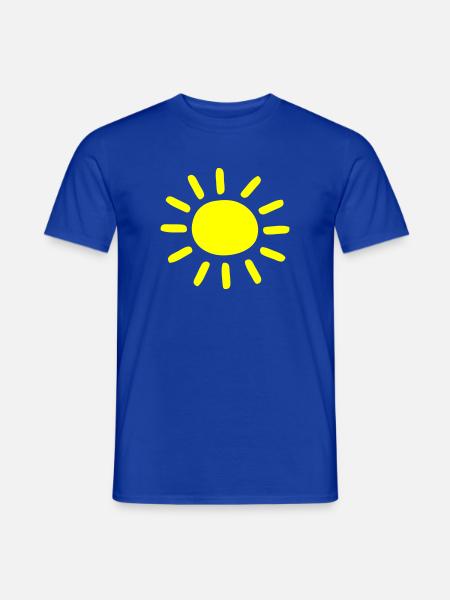 sol - Männer T-Shirt - Dunkelblau