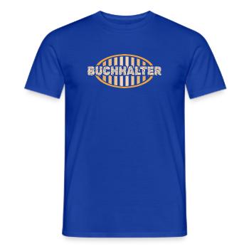 Buchhalter - Männer T-Shirt - Dunkelblau - Vorne - AI Model Male 178 light (178cm)
