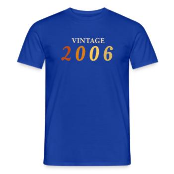Tee 20 Ans Légende Né(e) 2006 - T-shirt homme - bleu foncé - Devant - AI Model Male 178 light (178cm)