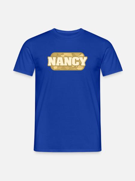 Nancy als Bio - Männer T-Shirt - Dunkelblau