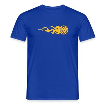Volleyball - T-shirt homme - bleu foncé - Devant - AI Model Male 178 light (178cm)