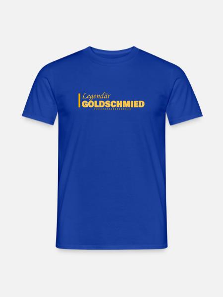Geschenk für Goldschmied - Männer T-Shirt - Dunkelblau