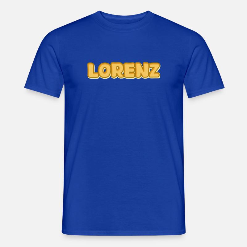 Lorenz Lorenz - Männer T-Shirt - Dunkelblau