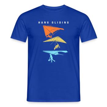 Gleitschirm Gleitschirmfliegen Gleitschirmflieger - Männer T-Shirt - Dunkelblau - Vorne - AI Model Male 178 light (178cm)