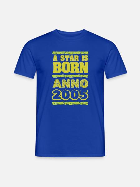 2005 - Männer T-Shirt - Dunkelblau
