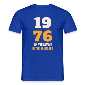 1976 Ein verdammt guter Jahrgang 50. Geburtstag - Männer T-Shirt - Dunkelblau - Vorne - AI Model Male 178 light (178cm)