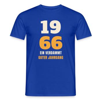 1966 Ein verdammt guter Jahrgang 60. Geburtstag - Männer T-Shirt - Dunkelblau - Vorne - AI Model Male 178 light (178cm)
