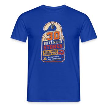30 Geburtstag Geschenk Lustiger Spruch Humor - Männer T-Shirt - Dunkelblau - Vorne - AI Model Male 178 light (178cm)