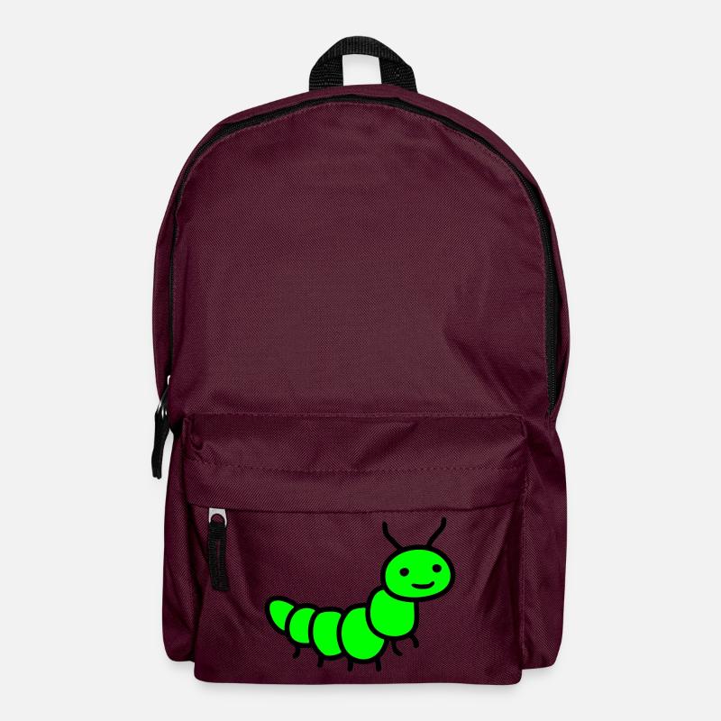 chenille - Sac à dos - bordeaux 
