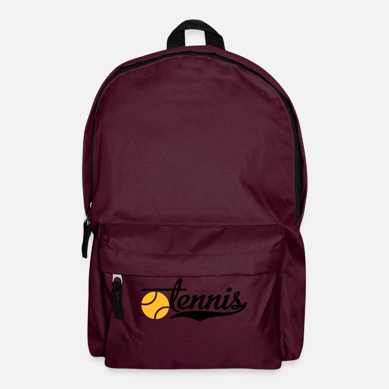 Tennis - Rucksack - Burgunderrot