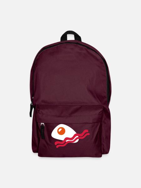 Schinken - Rucksack - Burgunderrot