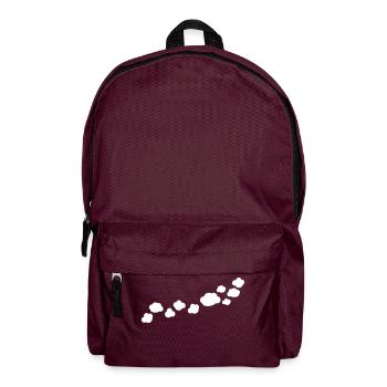 line of clouds - Backpack - burgundy - Front
