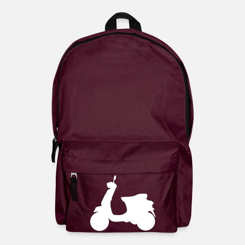 Scooters - Backpack - burgundy