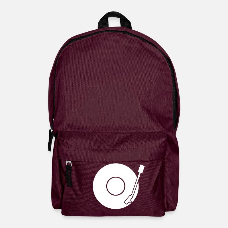 Vinyl Sign - Rucksack - Burgunderrot