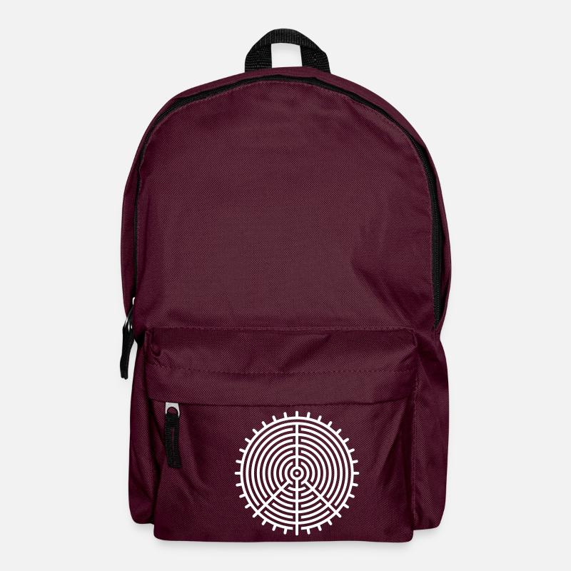 a.mazing peace - Rucksack - Burgunderrot