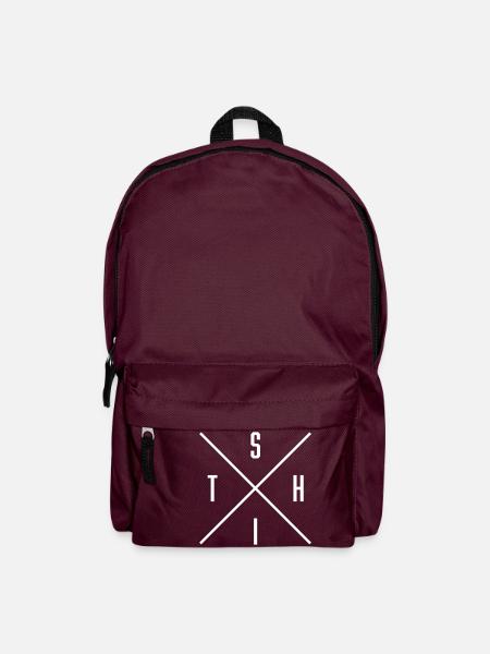 SHIT X - Rucksack - Burgunderrot