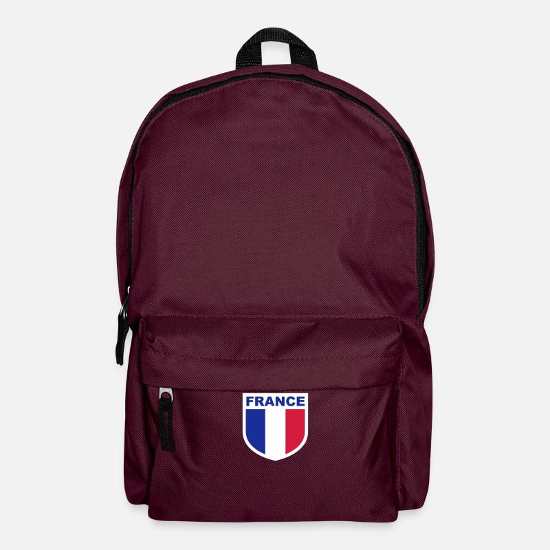 france_emblem - Backpack - burgundy