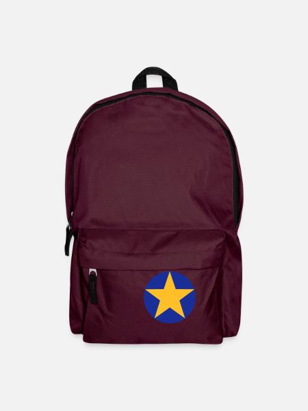 Stern_01 - Rucksack - Burgunderrot