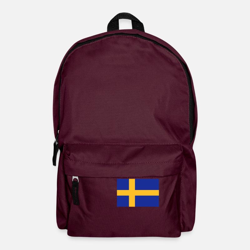 drapeau_suede - Rucksack - Burgunderrot