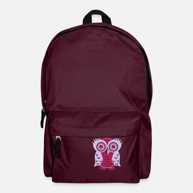 OWL OWL - Backpack - burgundy