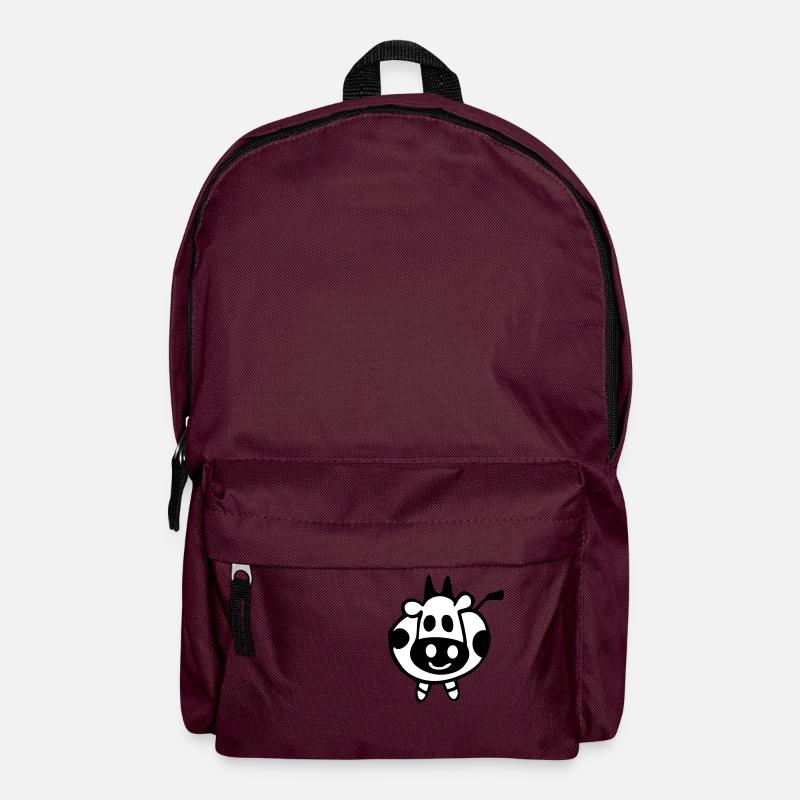 kuh - Rucksack - Burgunderrot