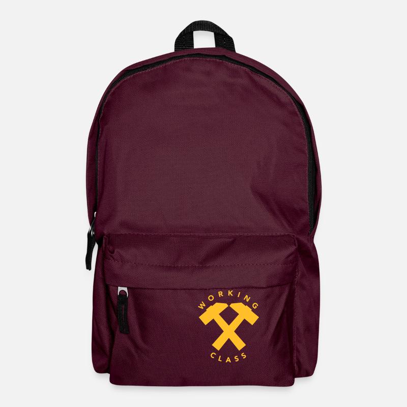 Classe ouvrière - Sac à dos - bordeaux 